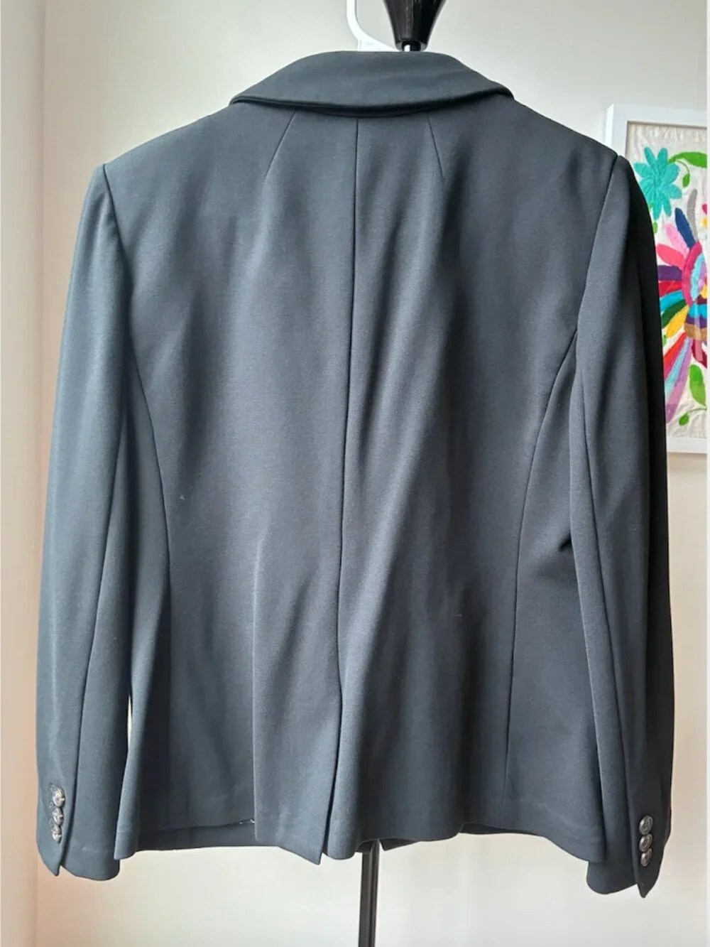 J. Crew Black Devon Blazer in Ponte - Size 8